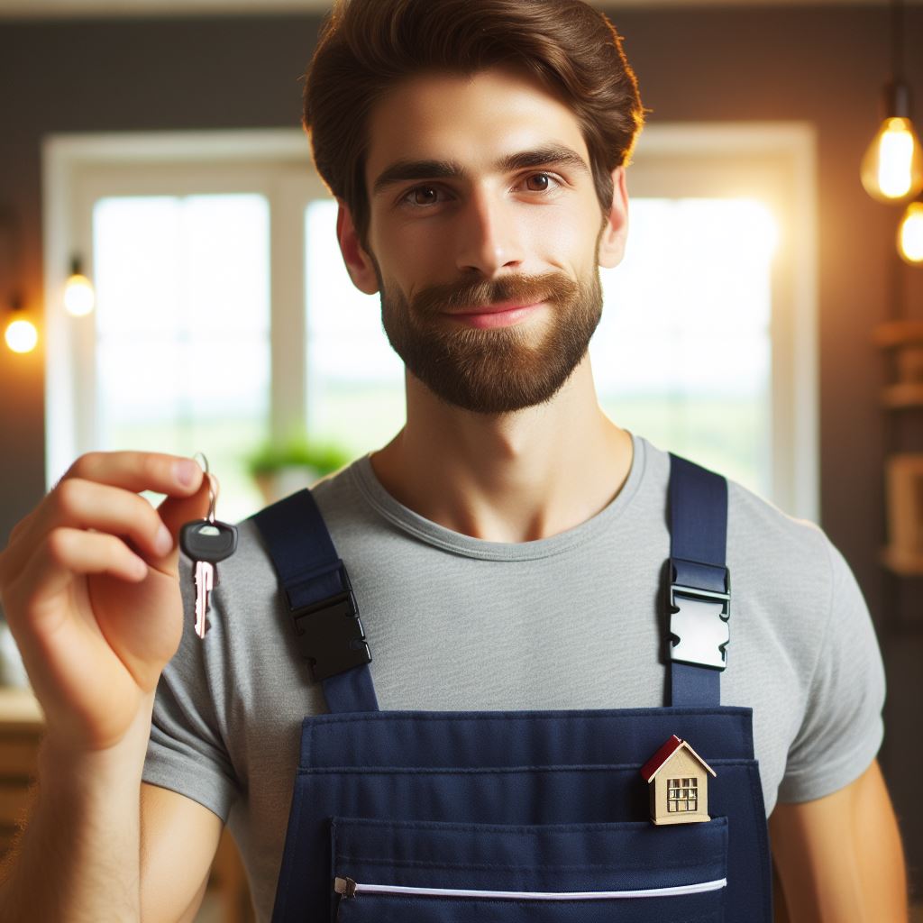 Locksmith Holding Key | Wilmslow Locksmith | Access Asap
